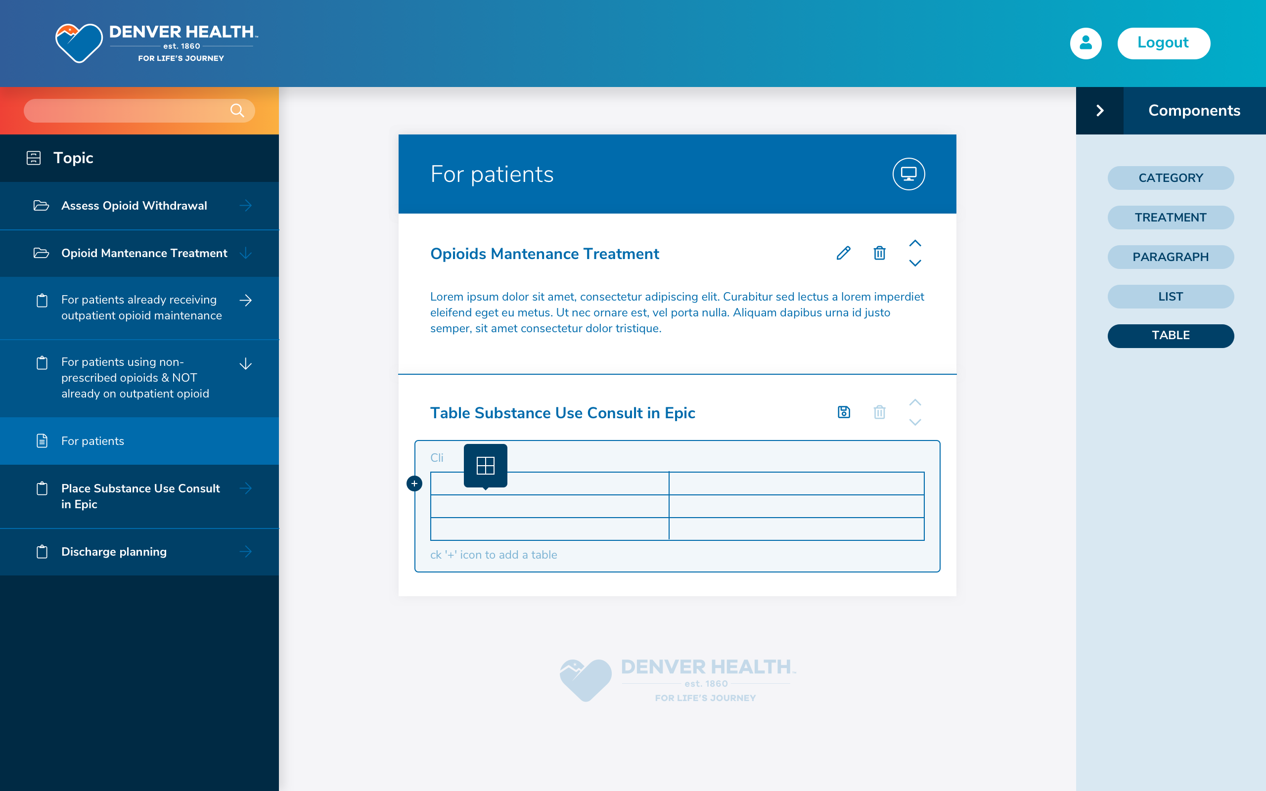 Fertility Pro webapp screenshot